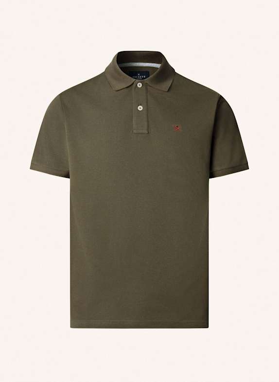 HACKETT LONDON Poloshirt SLIM FIT LOGO GRÜN