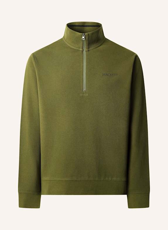 HACKETT LONDON Sweatshirt HERITAGE ESS PIQUE HZ GRÜN