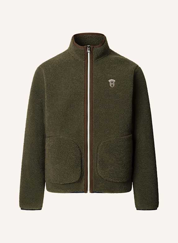 HACKETT LONDON Regenjacke HERITAGE BADGE FZ GRÜN