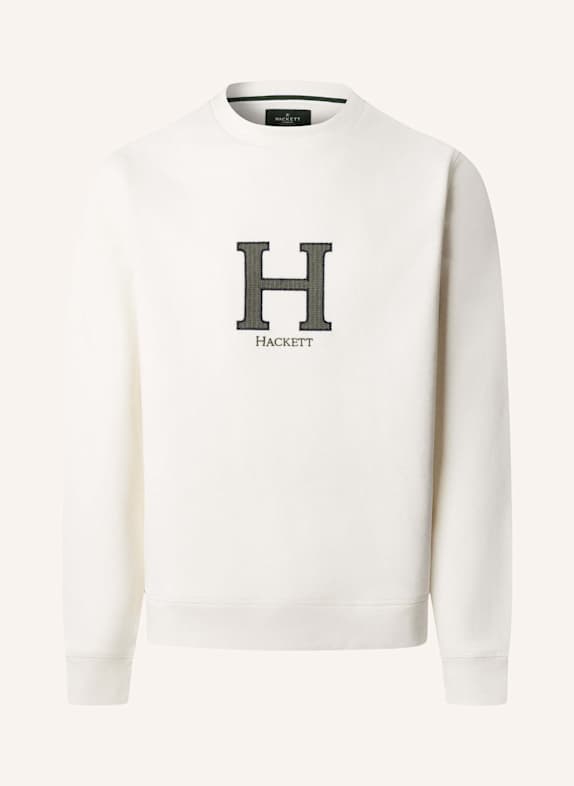 HACKETT LONDON Sweatshirt HERITAGE PEAKS CREW CREME