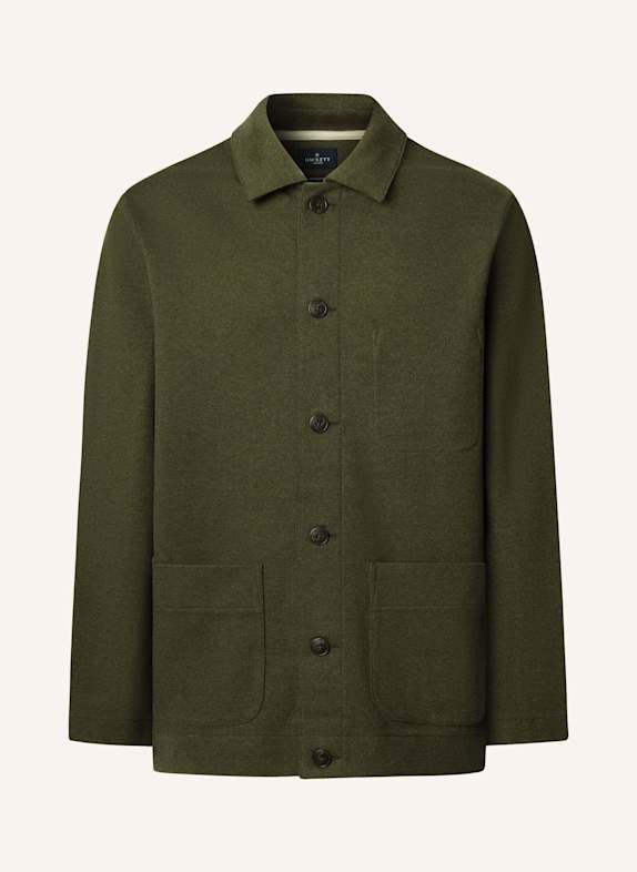 HACKETT LONDON Fieldjacket HBONE JACQ  SHIRT GRÜN