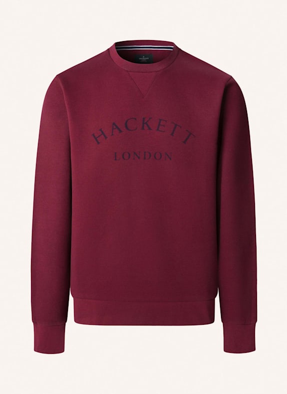 HACKETT LONDON Sweatshirt HERITAGE ESS AW CREW DUNKELROT
