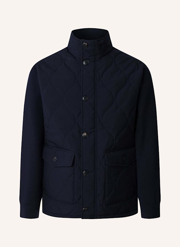HACKETT LONDON Fieldjacket NY/KT FZ HYB DUNKELBLAU