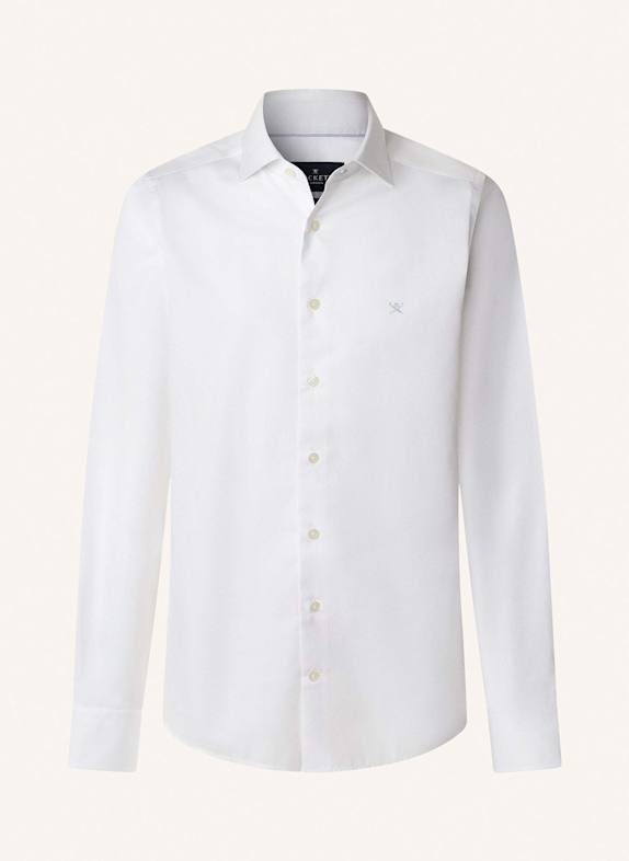 HACKETT LONDON Freizeithemd MAGIC SHIRT TWILL WEISS