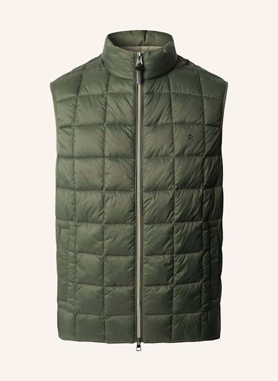 HACKETT LONDON Gilet ULTRA LW GILET GRÜN