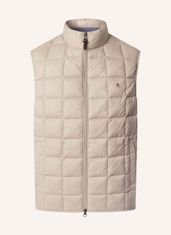 HACKETT LONDON Gilet ULTRA LW GILET BEIGE