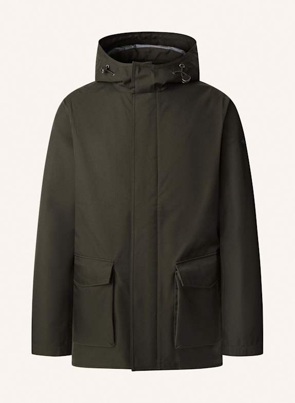 HACKETT LONDON Parka ONSHORE VELO DUNKELGRÜN