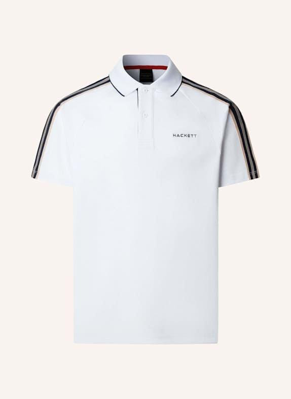 HACKETT LONDON Poloshirt HS TAPE POLO WEISS