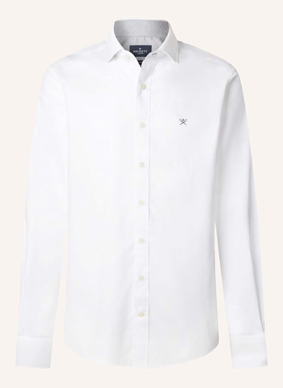 HACKETT LONDON Freizeithemd HBONE MULTI WEISS