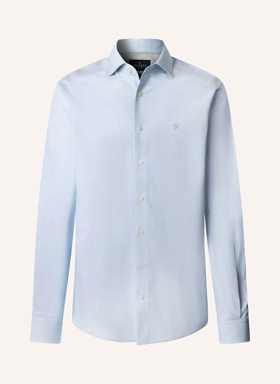 HACKETT LONDON Freizeithemd HAIRLINE STRIPE HELLBLAU