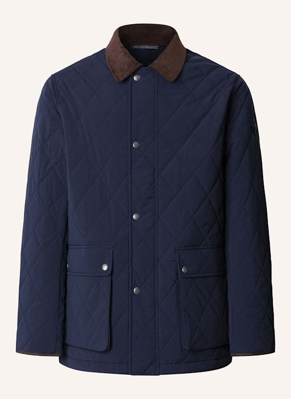 HACKETT LONDON Fieldjacket QUILTED JKT BLAU