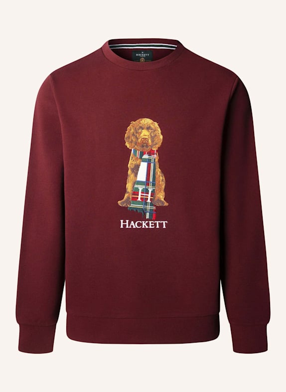 HACKETT LONDON Sweatshirt HERITAGE HARRY CREW DUNKELROT