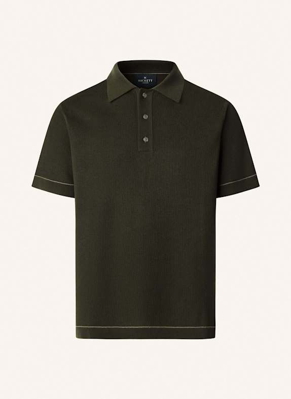 HACKETT LONDON Poloshirt TEXTURED KNIT POLO GRÜN