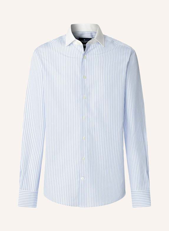 HACKETT LONDON Freizeithemd DRESS STRIPE HELLBLAU