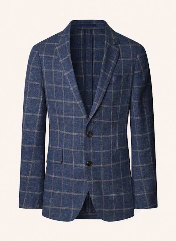 HACKETT LONDON Sakko STRETCH LIN MEL WPANE BLAU