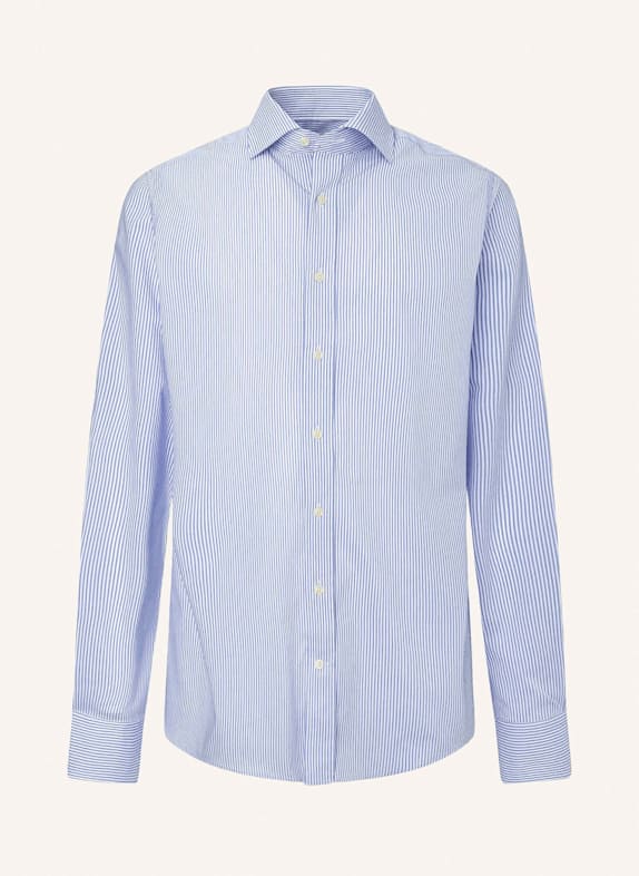 HACKETT LONDON Freizeithemd STRETCH STRIPE BC WEISS/ BLAU