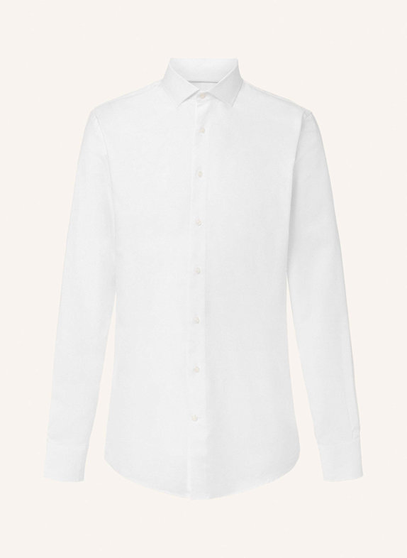 HACKETT LONDON Freizeithemd POPLIN CLASSIC DC WEISS