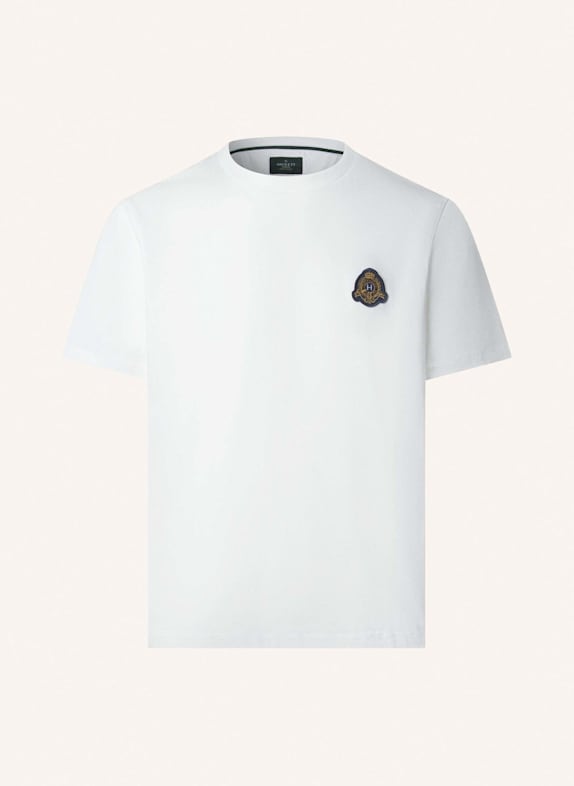 HACKETT LONDON T-Shirt HERITAGE CREST TEE CREME