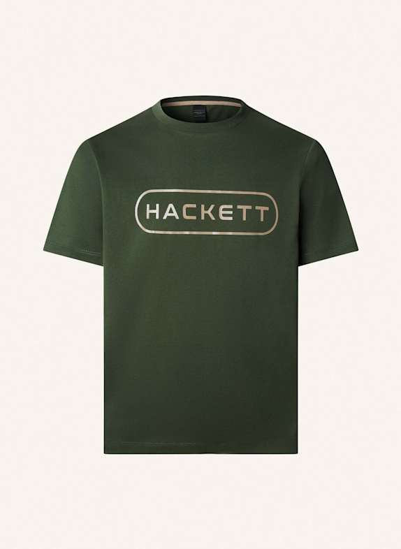 HACKETT LONDON T-Shirt HS ESSENTIAL BOX KHAKI
