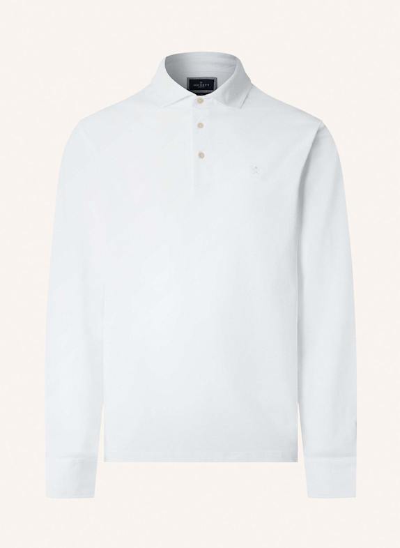 HACKETT LONDON Poloshirt PIMA COTTON POLO LS WEISS