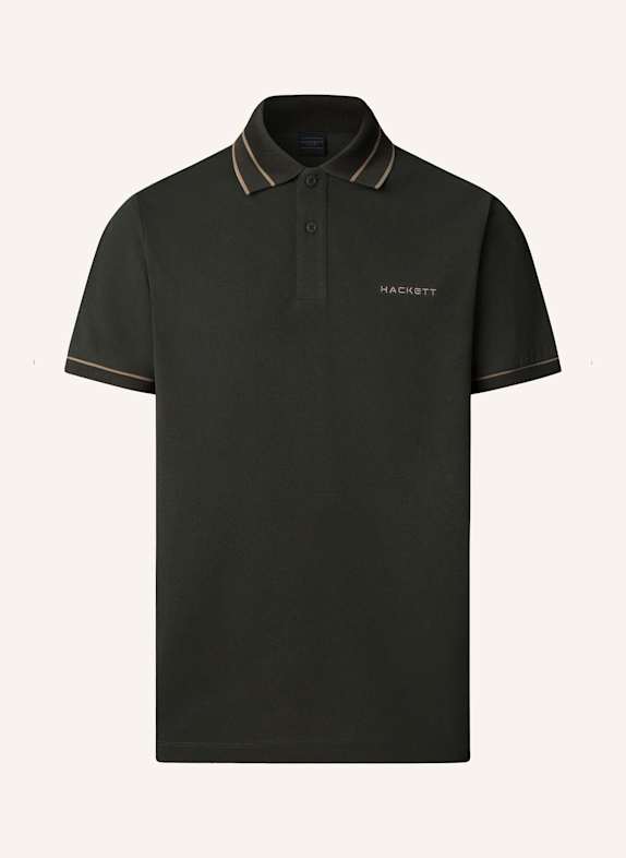 HACKETT LONDON Poloshirt HS MANOR TIPPED POLO KHAKI