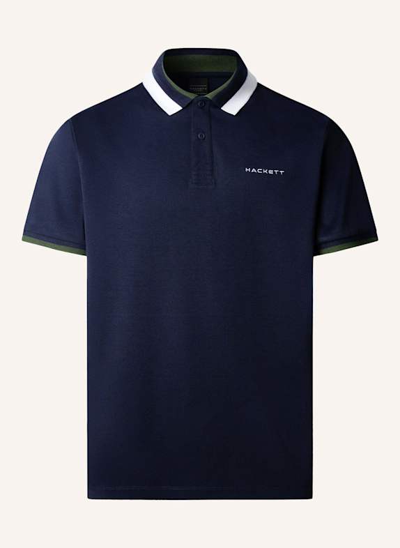 HACKETT LONDON Poloshirt HS CLUB COLLAR POLO DUNKELBLAU