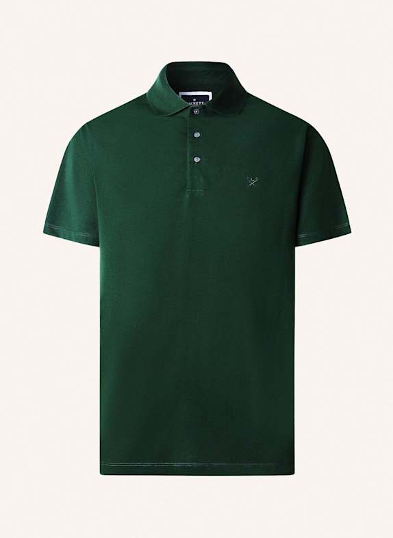HACKETT LONDON Poloshirt PIMA COTTON POLO DUNKELGRÜN