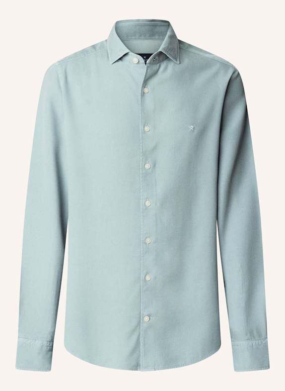 HACKETT LONDON Freizeithemd GMD TEXTURE BLAU