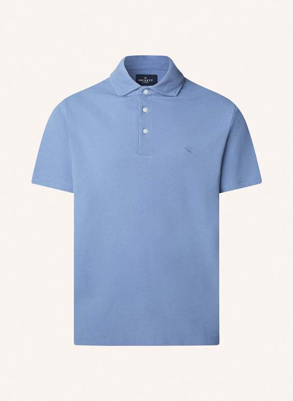 HACKETT LONDON Poloshirt SELVEDGE KNIT PLKT BLAU