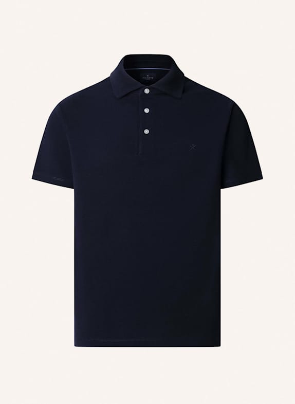 HACKETT LONDON Poloshirt SELVEDGE KNIT PLKT DUNKELBLAU