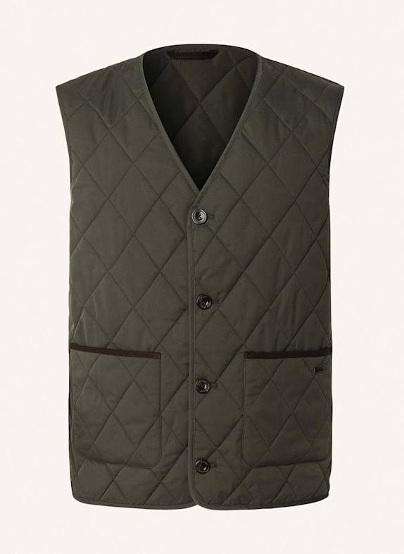 HACKETT LONDON Gilet PADDOCK VEST DUNKELGRÜN