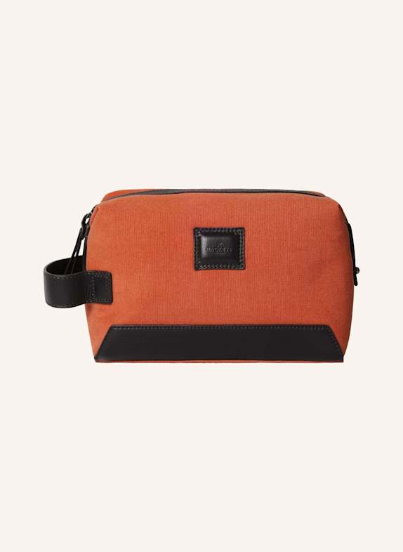 HACKETT LONDON Kosmetiktasche WELLS CANVAS WASHBAG ORANGE