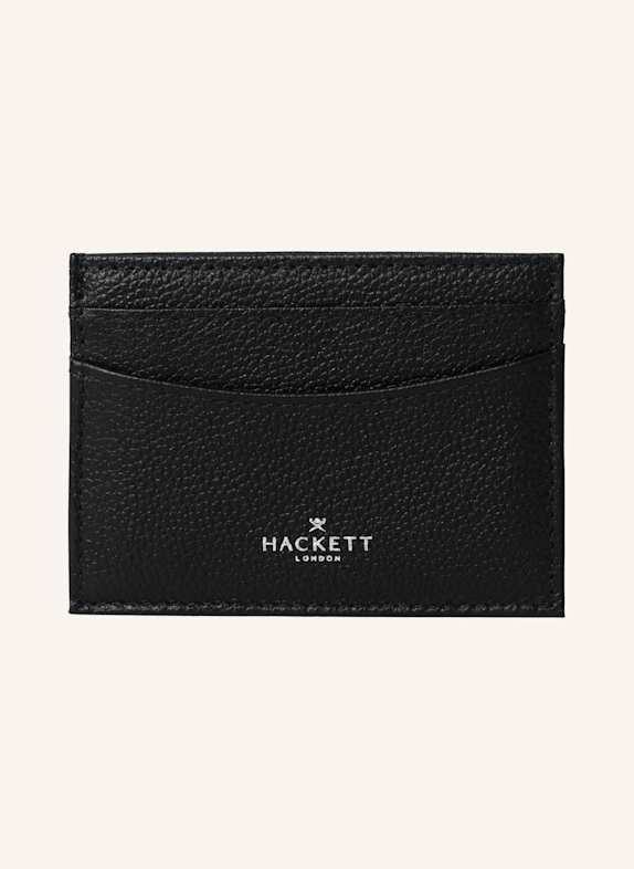 HACKETT LONDON Kartenetuis LUXE CARDHOLDER SCHWARZ