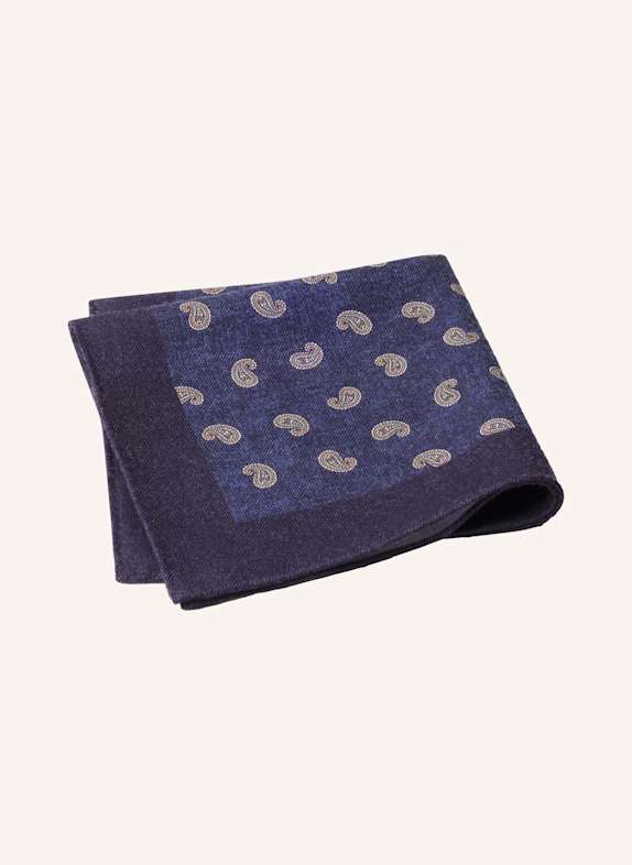 HACKETT LONDON Taschentuch SMALL PAISLEY HANK DUNKELBLAU