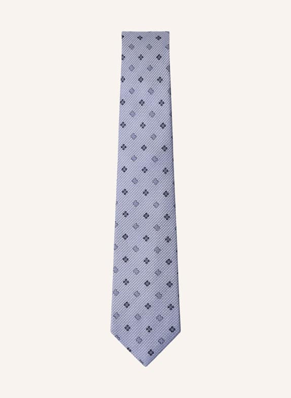 HACKETT LONDON Krawatte FLOWER OUTLINE BLAU