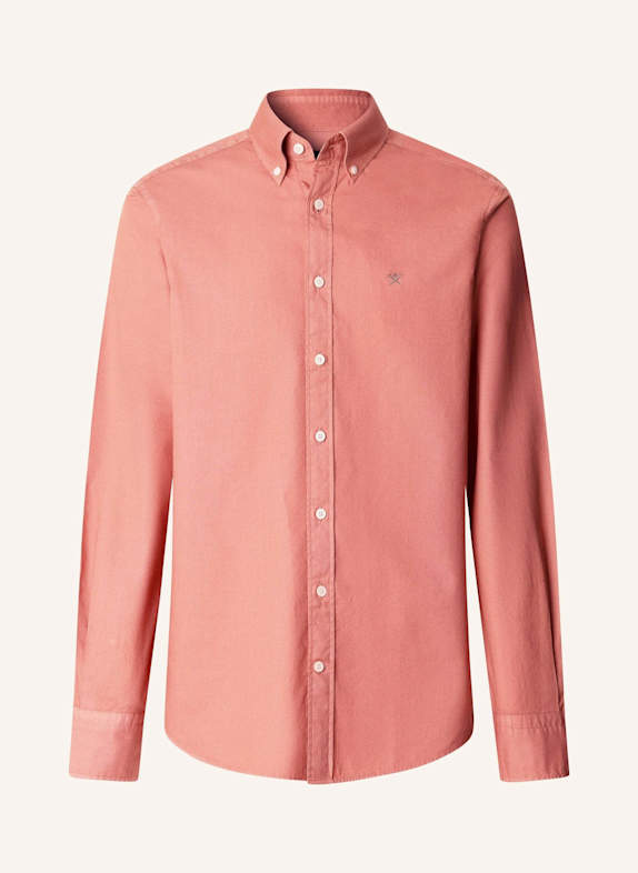 HACKETT LONDON Freizeithemd ESS GMT DYED OXFORD ROT