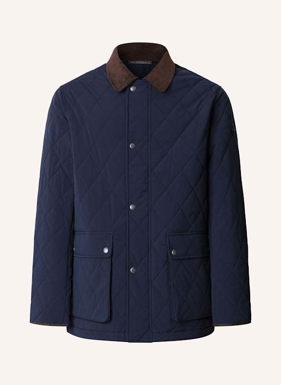 HACKETT LONDON Fieldjacket QUILTED JKT BLAU