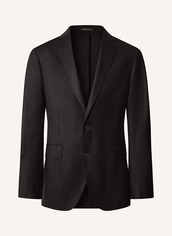 HACKETT LONDON Sakko PERFORMANCE FLANNEL DUNKELBRAUN