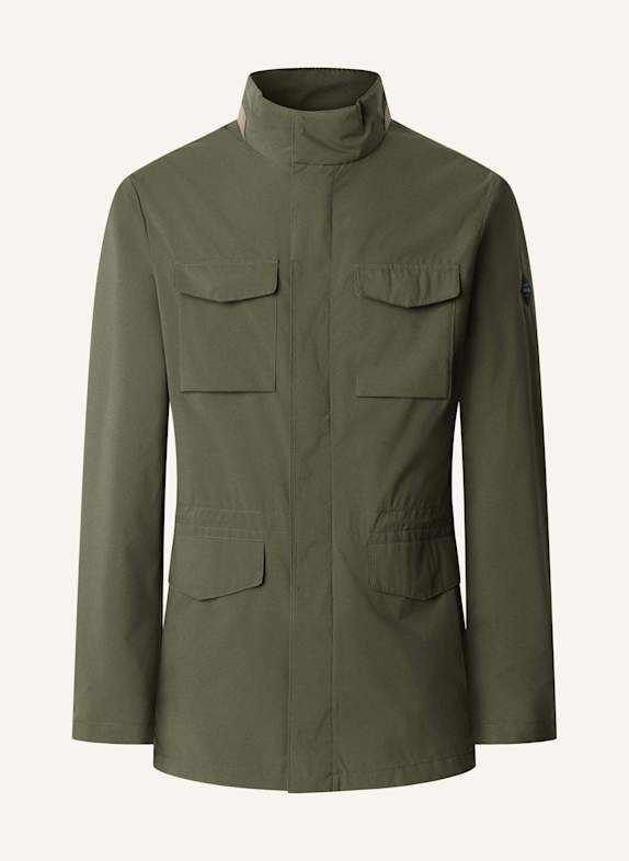 HACKETT LONDON Trench Mantel TECH VELO JKT GRÜN