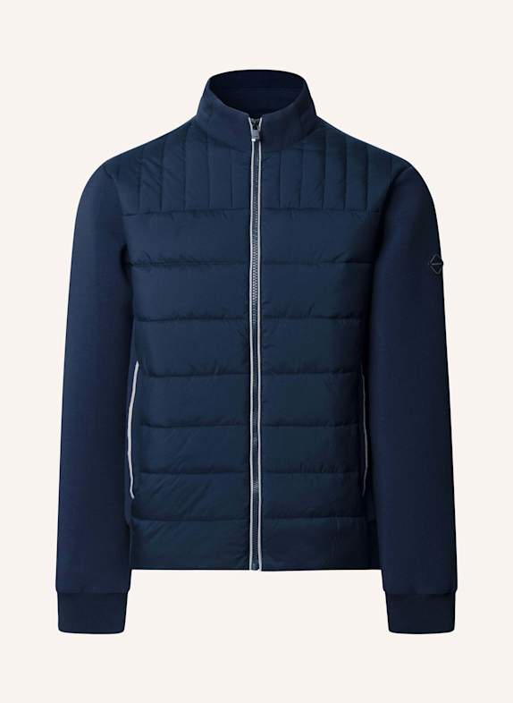 HACKETT LONDON Fieldjacket HS ESTATE HYBRID FZ DUNKELBLAU