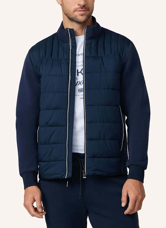HACKETT LONDON Fieldjacket HS ESTATE HYBRID FZ DUNKELBLAU