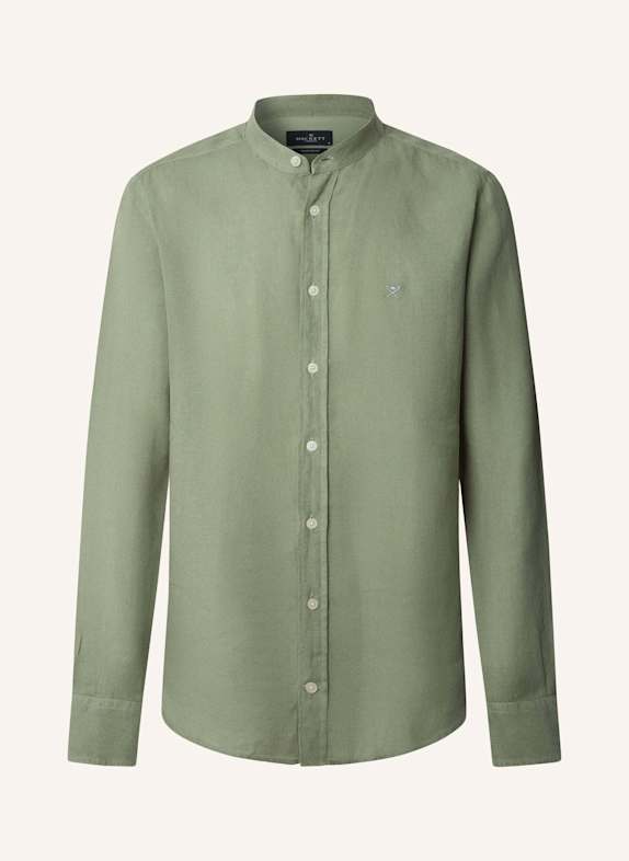 HACKETT LONDON Freizeithemd ESS GMD LINEN PORTER GRÜN