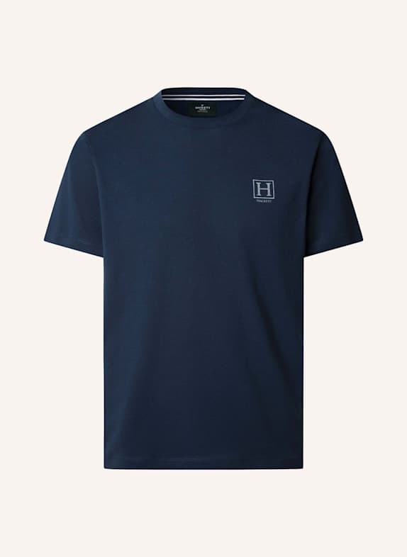 HACKETT LONDON T-Shirt HERITAGE H SMALL LOGO BLAU
