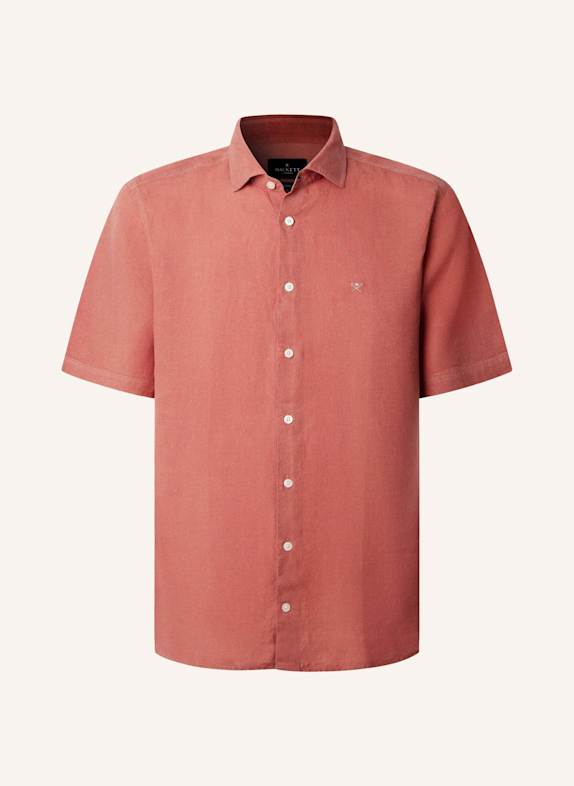 HACKETT LONDON Freizeithemd GMD LINEN SS ROT