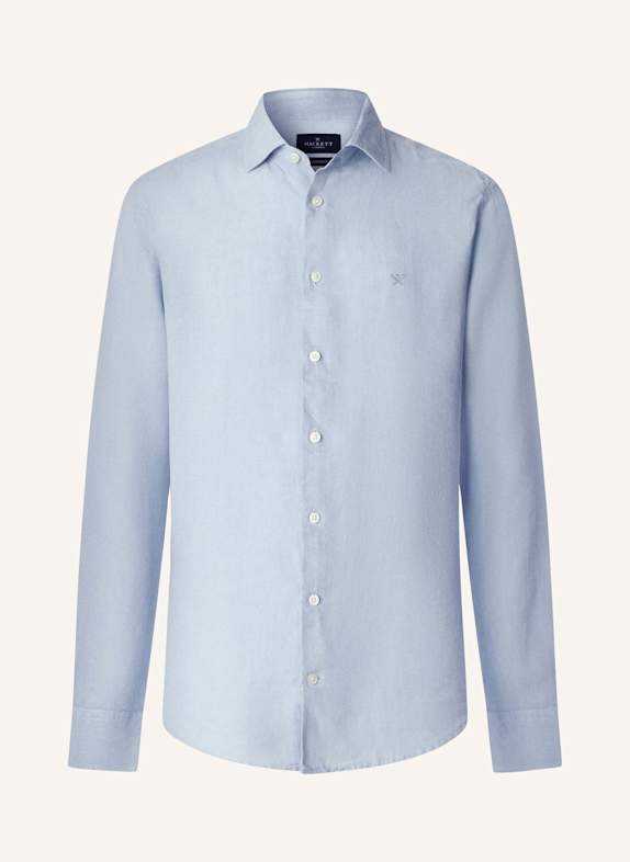 HACKETT LONDON Freizeithemd ESS GMD LINEN KENT BLAU
