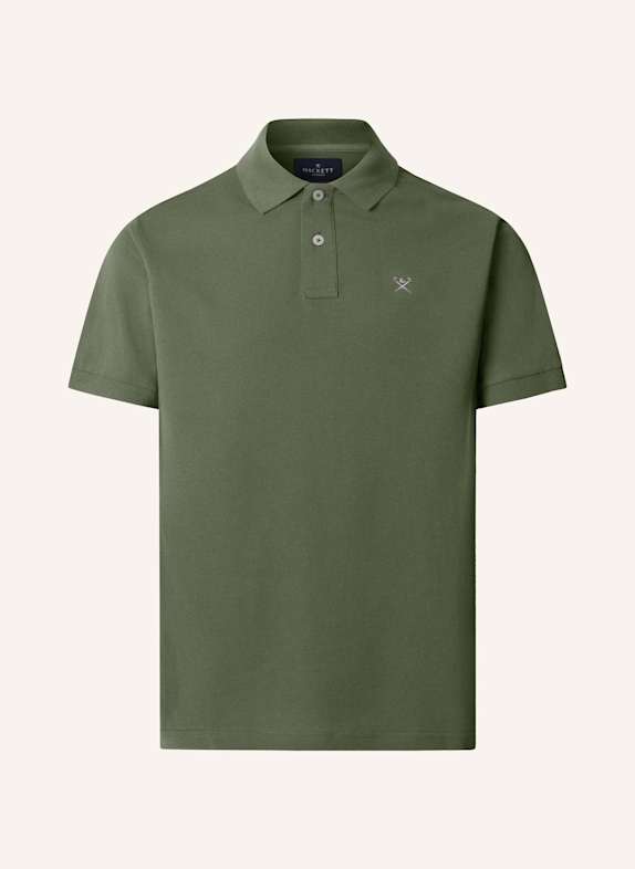 HACKETT LONDON Poloshirt SLIM FIT LOGO GRÜN