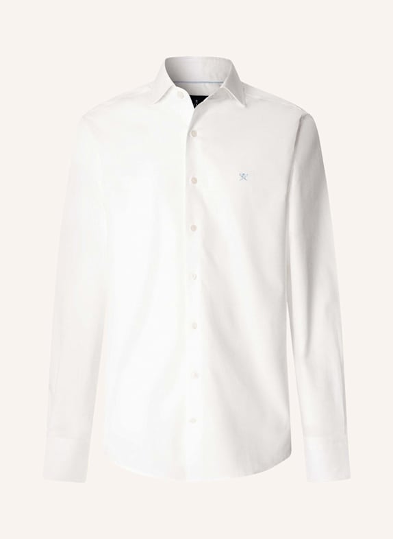 HACKETT LONDON Freizeithemd ESS TEXTURE WEISS
