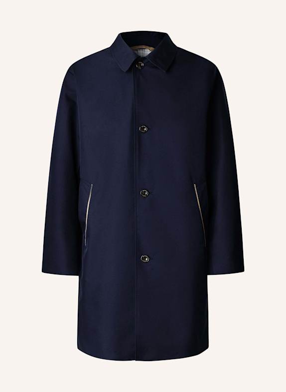 HACKETT LONDON Trench Mantel BELGRAVIA MAC BLAU