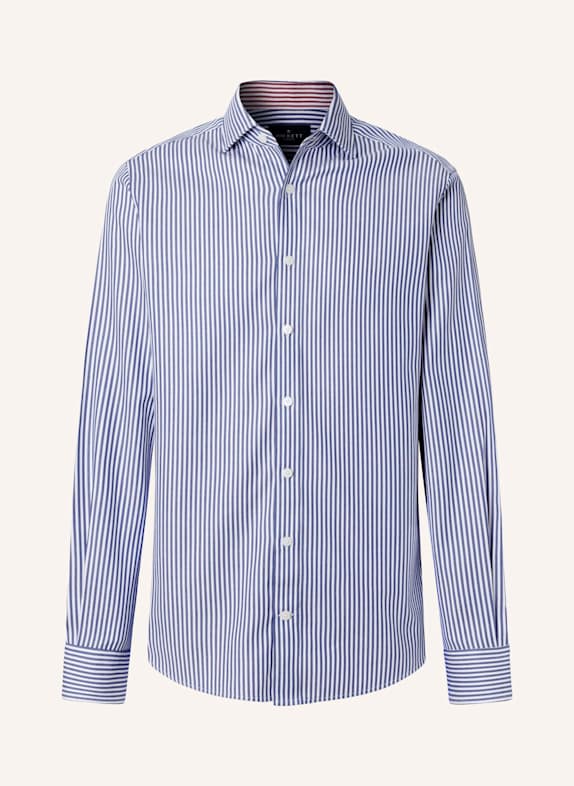 HACKETT LONDON Freizeithemd DOUBLE FACE BENGAL STR DUNKELBLAU