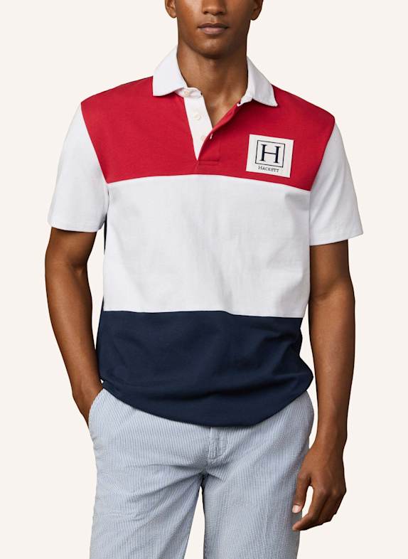 HACKETT LONDON Poloshirt HERITAGE H PC RBY SS ROT
